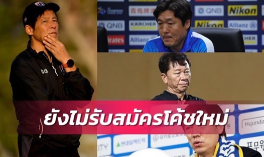 Tuyển Thái Lan từ chối hồ sơ của 3 huấn luyện viên danh tiếng của Hàn Quốc, để tiếp tục đặt niềm tin vào Akira Nishino. Ảnh: Siam Sport.