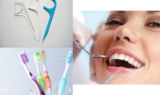 Sử dụng chỉ nha khoa và đánh răng đều đặn, đúng cách sẽ giúp răng, nướu khỏe mạnh. Đồ họa: Thanh Ngọc