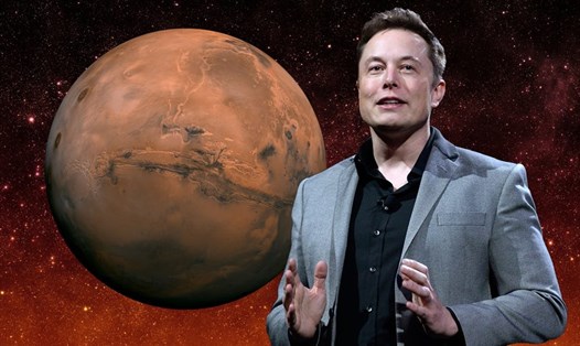 Tỉ phú Elon Musk có tham vọng đưa con người lên sao Hỏa. Ảnh: SpaceX/BI