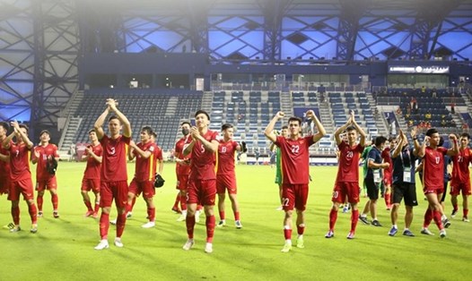 Tuyển Việt Nam dưới sự dẫn dắt của huấn luyện viên Park Hang-seo đã lọt vào vòng loại cuối World Cup 2022 khu vực Châu Á. Ảnh: VFF.