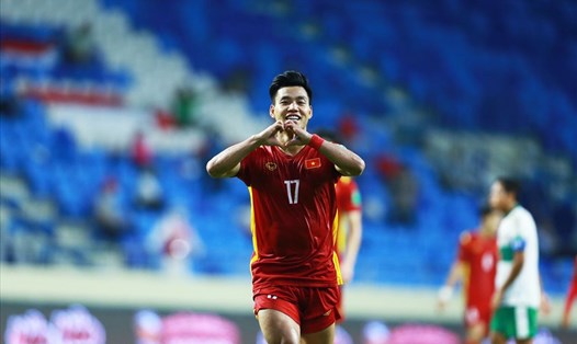 Chiến công lần đầu vào vòng loại cuối World Cup được các thành viên tuyển Việt Nam xác định là cơ hội trải nghiệm, học hỏi. Ảnh: Trung Thu