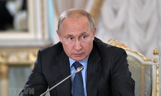 Tổng thống Nga Vladimir Putin. Ảnh: TTXVN/AFP