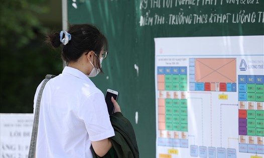 Thí sinh tham dự Kỳ thi tốt nghiệp THPT đợt 1. Ảnh: Hải Nguyễn