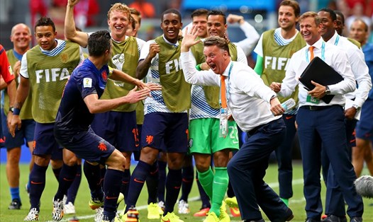 Louis van Gaal từng đưa Hà Lan đến vị trí thứ 3 tại World Cup 2014. Ảnh: FIFA