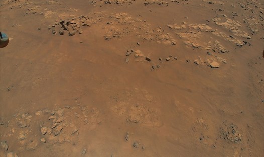 Trực thăng sao Hỏa Ingenuity của NASA phát hiện và chụp ảnh cấu trúc "Raised Ridges" trong chuyến bay thứ 9 ngày 5.7. Ảnh: NASA