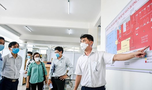 Bệnh viện Dã chiến 1.700 giường Đà Nẵng đón gần 100 bệnh nhân COVID-19. Ảnh: TT