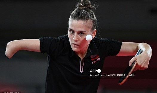 Natalia Partyka khởi đầu ấn tượng tại Olympic Tokyo 2020. Ảnh: AFP