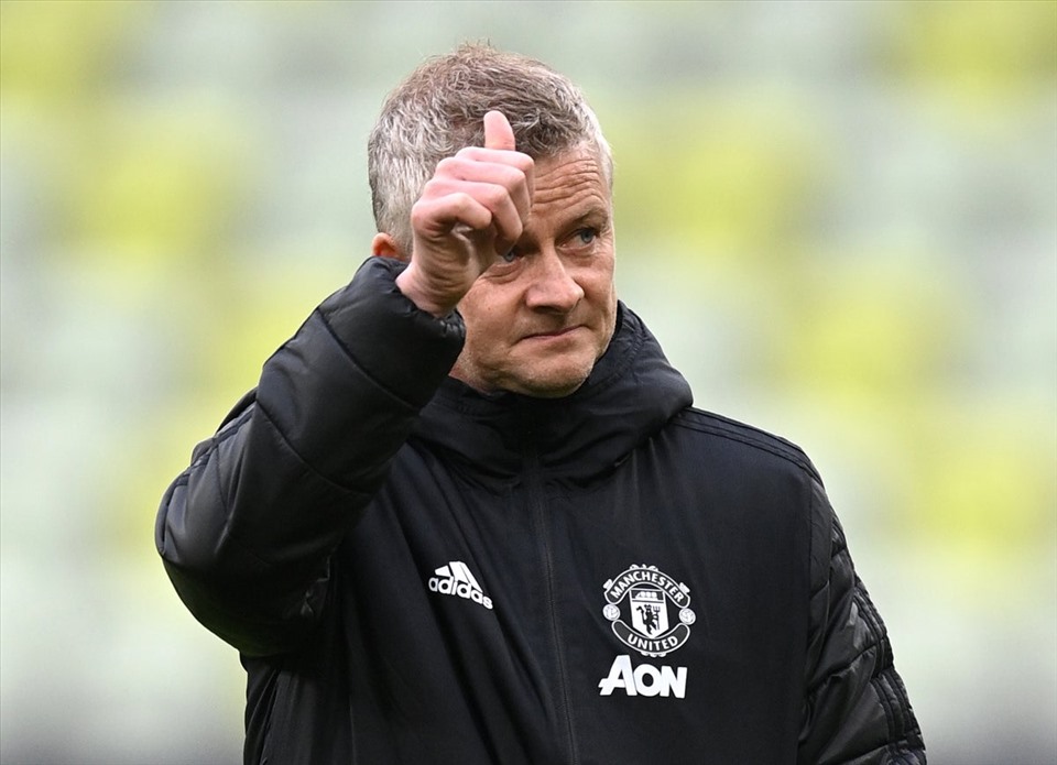 Manchester United đã gia hạn với Ole thêm 3 năm. Ảnh: AFP.