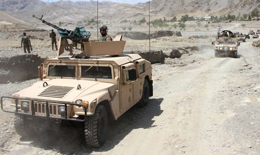 Chính phủ Afghanistan hôm 24.7 đã áp đặt lệnh giới nghiêm trên hầu khắp đất nước nhằm ngăn chặn phiến quân Taliban. Ảnh: Getty/AFP