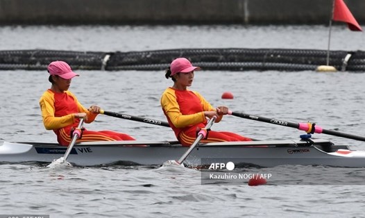 Rowing Việt Nam mất suất dự bán kết môn rowing tại Olympic Tokyo 2020. Ảnh: AFP