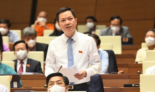Đại biểu Trịnh Xuân An - Đoàn ĐBQH tỉnh Đồng Nai thảo luận tại nghị trường.