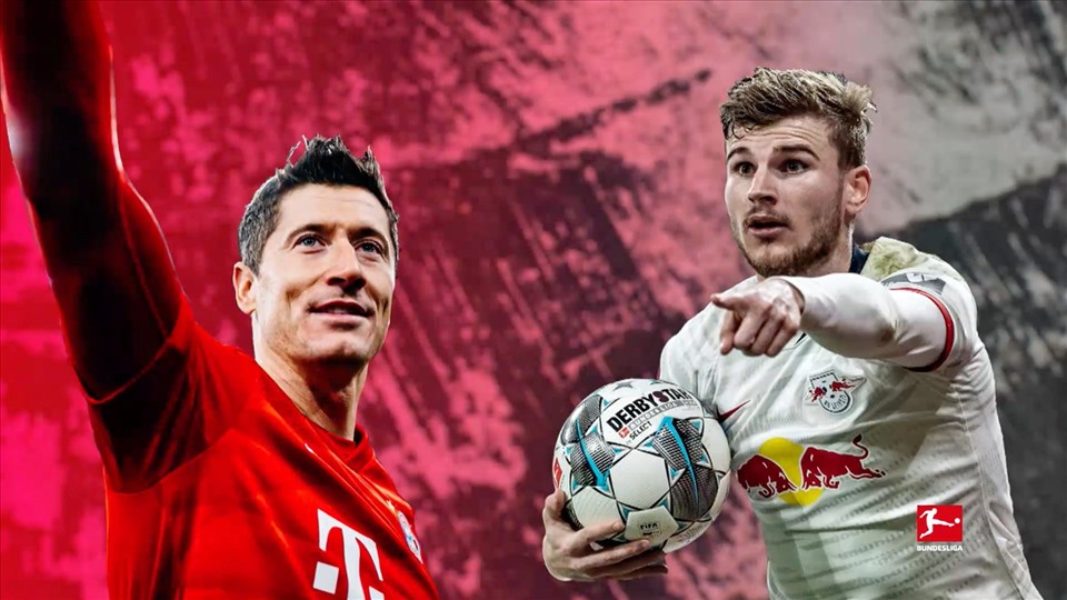Timo Werner sẽ trở lại Bundesliga để Robert Lewandowski sang Premier League? Ảnh: Bundesliga