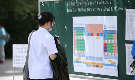 Đêm 26.7, Bộ GDĐT đã công bố điểm thi tốt nghiệp THPT năm 2021. Ảnh minh họa: Hải Nguyễn