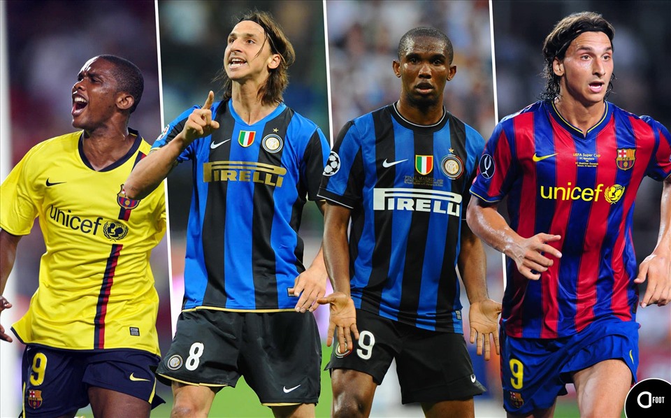 Một vụ trao đổi khiến thành tích của Barcelona đi xuống, còn Inter Milan thì thăng hoa. Ảnh: DFoot