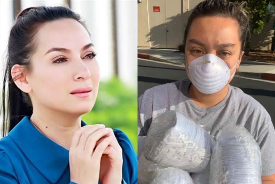 Phi Nhung khóc vì xa cách con gái ruột đang làm y tá chống dịch ở Mỹ
