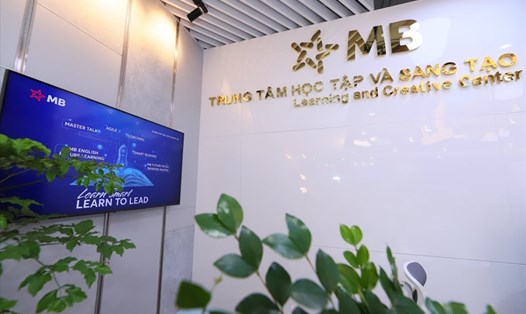 Trung tâm Học tập và Sáng tạo cơ sở tại Hà Nội của Ngân hàng TMCP Quân Đội (MB). Nguồn: MBBank