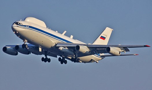 "Máy bay ngày tận thế" Ilyushin Il-80 của Nga. Ảnh: Wiki