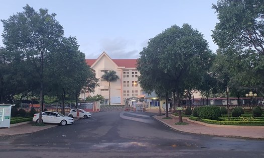 Một góc bệnh viện đa khoa TP.Buôn Ma Thuột, tỉnh Đắk Lắk. Ảnh: T.X