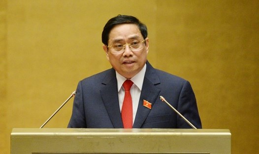 Thủ tướng Chính phủ Phạm Minh Chính. Ảnh QH