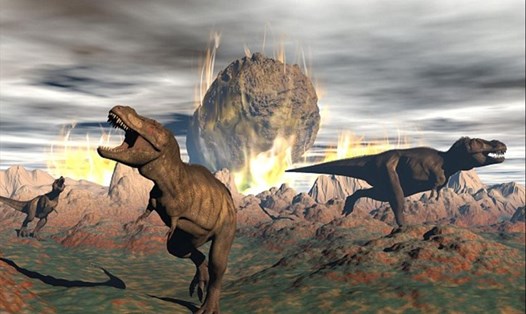 Tiểu hành tinh va chạm với Trái đất khiến khủng long tuyệt chủng 66 triệu năm trước. Ảnh minh họa. Ảnh: Viện Nghiên cứu Tây Nam