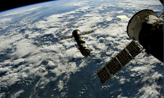 Module Pirs rời Trạm Vũ trụ Quốc tế ISS. Ảnh: Roscosmos