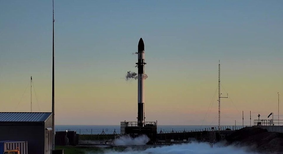Công ty Rocket Lab đã phóng một vệ tinh nhỏ của quân đội Mỹ vào ngày 29.7. Ảnh: Rocket Lab