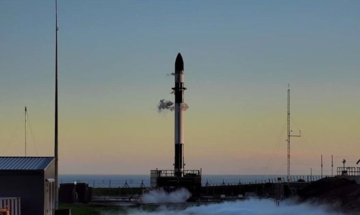 Công ty Rocket Lab đã phóng một vệ tinh nhỏ của quân đội Mỹ vào ngày 29.7. Ảnh: Rocket Lab
