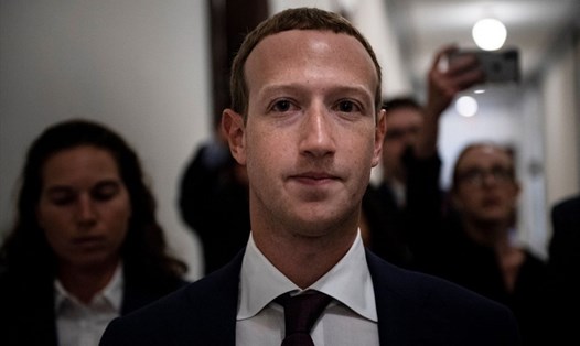 CEO Facebook Mark Zuckerberg. Ảnh: AFP