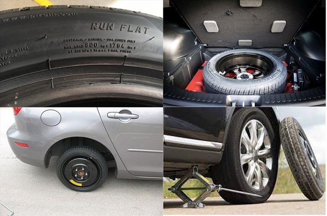 3 loại lốp xe ôtô dự phòng tài xế cần biết