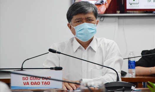 Phó Giám đốc Phụ trách Sở GDĐT TPHCM Nguyễn Văn Hiếu. Ảnh: Chân Phúc