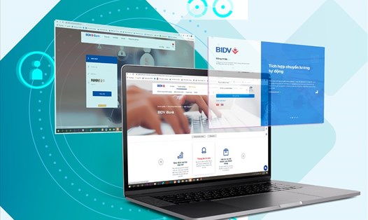 BIDV kết nối thành công BIDV iBank với phần mềm Vnresource. Ảnh BIDV