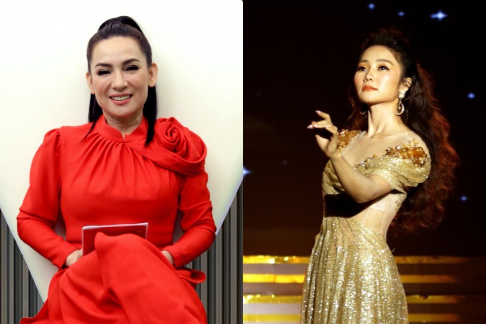 Phi Nhung khen ngợi giọng hát của Thùy Trinh. Ảnh: CTCC. Phi Nhung khen ngợi giọng hát của Thùy Trinh. Ảnh: CTCC.