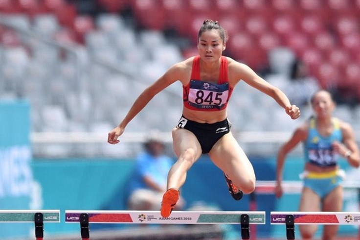 Quách Thị Lan vào bán kết 400m rào nữ Olympic Tokyo 2020