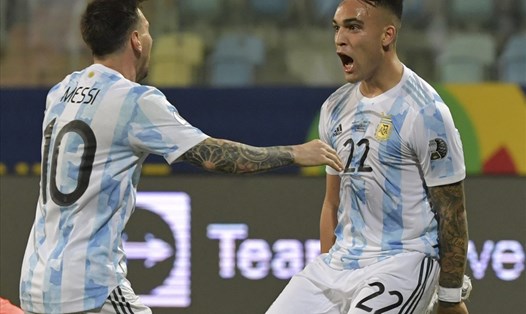 Đội tuyển Argentina và Lionel Messi đã giải quyết tốt trận đấu để ghi tên vào bán kết. Ảnh: Copa America