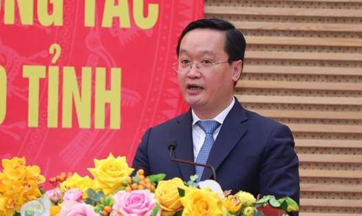 Ông Nguyễn Đức Trung vừa tái đắc cử Chủ tịch UBND tỉnh Nghệ An, nhiệm kỳ 2021-2026. Ảnh: HĐ