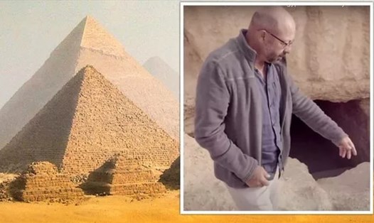 Nhà khảo cổ phát hiện "kho báu" vô giá ở kim tự tháp Ai Cập. Ảnh: Amazon Prime