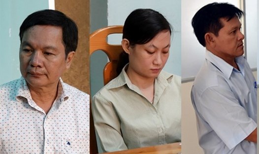 Một số cán bộ ở Bình Thuận bị truy tố. Ảnh: VKSND Bình Thuận.