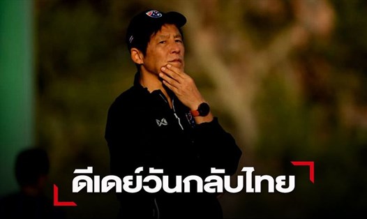 Liên đoàn bóng đá Thái Lan vẫn chưa sa thải huấn luyện viên Nishino. Ảnh: SMM Sport