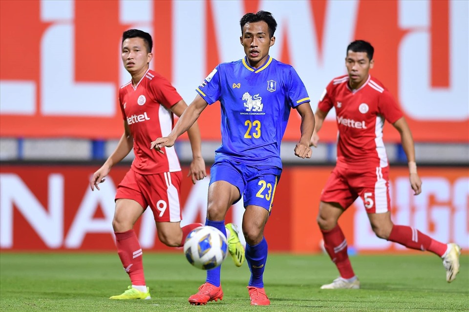 Đại diện của bóng đá Việt Nam, câu lạc bộ Viettel dừng chân ở vòng bảng AFC Champions League sau 2 trận thua liên tiếp trước đội bóng của Thái Lan. Ảnh: AFC