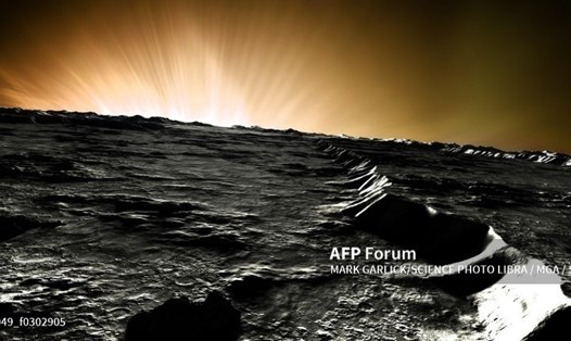 Ảnh minh họa bề mặt sao Thủy. Ảnh: AFP