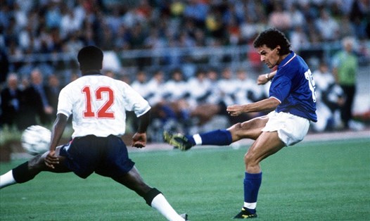 Roberto Baggio và đội tuyển Italia vượt qua đội tuyển Anh ở trận tranh hạng Ba World Cup 1990. Ảnh: FIFA