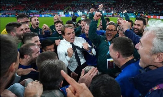 Mancini tin Italia xứng đáng vào chung kết EURO 2020. Ảnh: UEFA