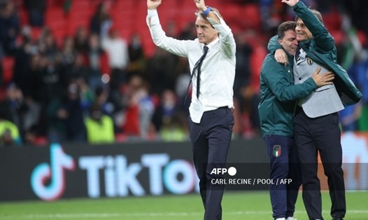 Mancini đưa Italia vào chung kết EURO 2020. Ảnh: AFP