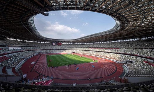 Các chuyên gia y tế khuyến cáo không khán giả theo dõi sẽ an toàn nhất cho Olympic Tokyo. Ảnh: AFP