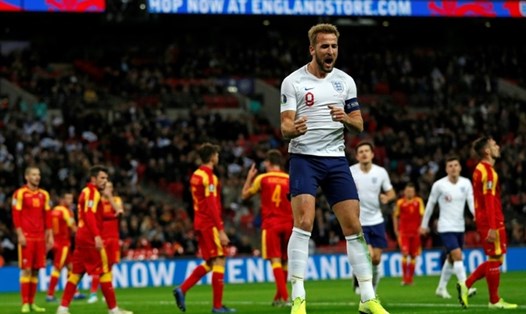 Đội tuyển Anh lọt vào nhánh đấu dễ thở tại EURO 2020. Ảnh AFP