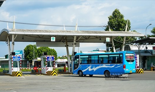 Tính đến nay thành phố Cần Thơ đã tạm dừng hoạt động vận tải hành khách đến 55 tỉnh, thành trên cả nước. Ảnh: Tạ Quang