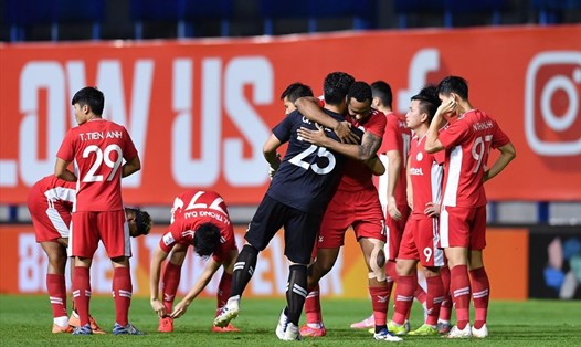 Viettel thất bại trận thứ 4 tại AFC Champions League 2021. Ảnh: AFC