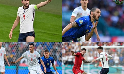 Vòng bán kết EURO 2020 chứng kiến nhiều ngôi sao ghi dấu ấn. Ảnh: UEFA