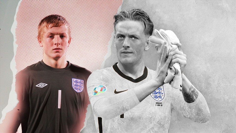 Jordan Pickford đứng trước cơ hội ghi danh vào lịch sử tuyển Anh. Ảnh: Sky Sports
