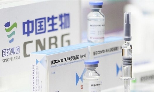 Vaccine ngừa COVID-19 của hãng dược phẩm Sinopharm (Trung Quốc). Ảnh: Yicai Global
